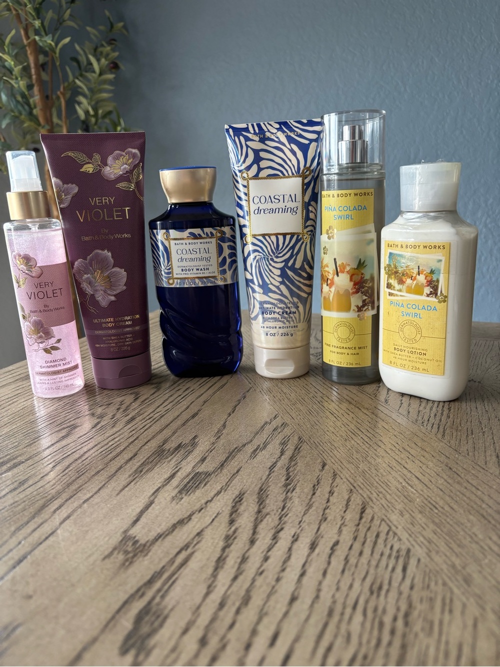 Bath & Body Works 6-Pc Body Care Bundle-New